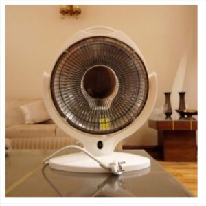 Portable 600W Electric Heater - 1 Pc for Cozy Comfort