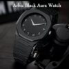 Men's Black Quartz Analogue Watch - 1 Pc